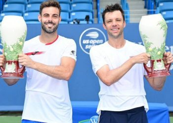 El marplatense Zeballos es finalista de Wimbledon en dobles junto al catalán Granollers