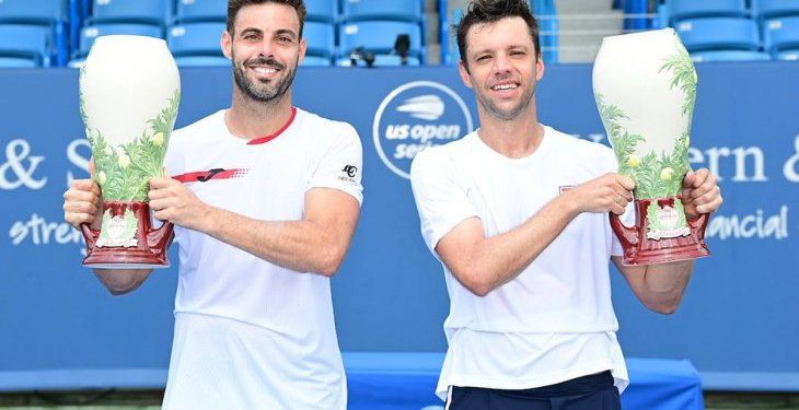El marplatense Zeballos es finalista de Wimbledon en dobles junto al catalán Granollers