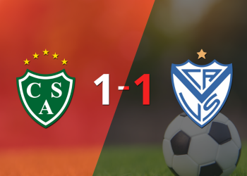 Empate a uno entre Sarmiento y Vélez