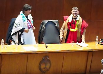 En campaña, Grabois logró una foto estratégica con Evo Morales