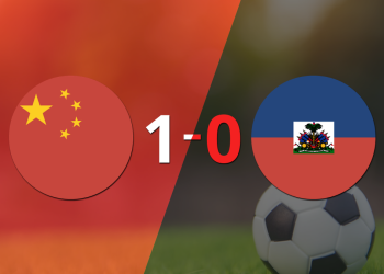 En su casa China derrotó a Haití 1 a 0