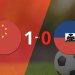 En su casa China derrotó a Haití 1 a 0