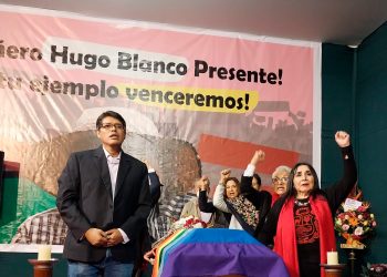 Fue “sembrado” en Cusco el legendario líder campesino peruano Hugo Blanco