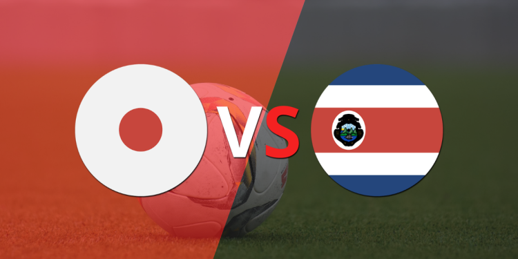 Japón busca mantener la ventaja ante Costa Rica en la etapa complementaria