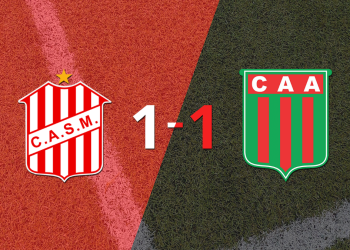 San Martín (T) y Agropecuario Argentino empataron 1 a 1