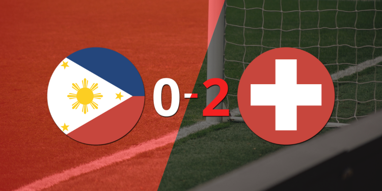 Visita exitosa en el triunfo de Suiza sobre Filipinas