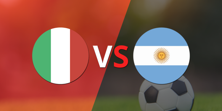 Ya juegan Italia y Argentina en el estadio Eden Park