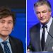Alec Baldwin hizo un posteo sobre Javier Milei y sorprendió a las redes