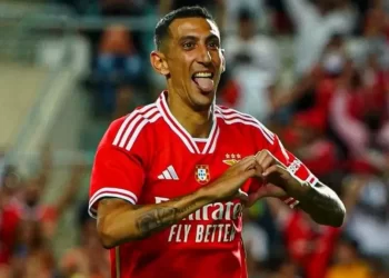 Ángel Di María debutó con gol en la Liga de Portugal