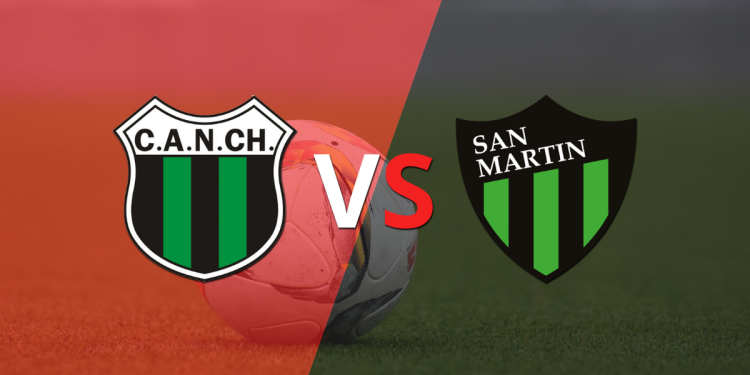 Arranca el partido entre Nueva Chicago vs San Martín (SJ)