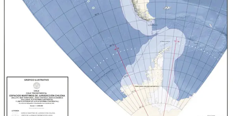 Cancillería presentó queja por un mapa chileno que se proyecta sobre territorio argentino
