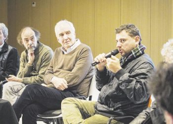 Grabois se mostró con científicos que lo votarán