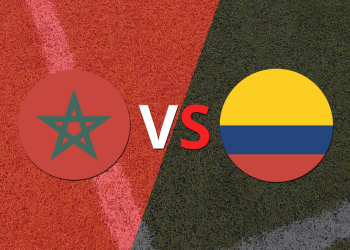 Inicia el partido entre Marruecos y Colombia
