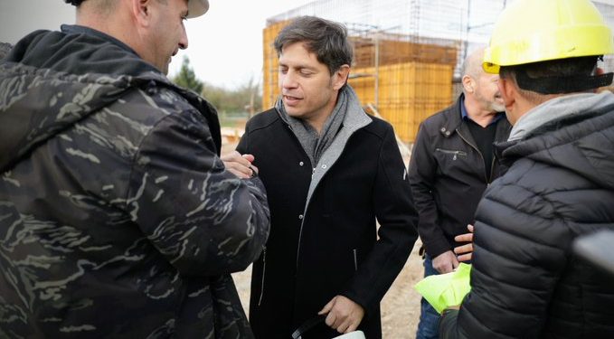 Kicillof encabezó un masivo acto con gremios: «El domingo nadie se queda en casa, nadie se queda sin votar»