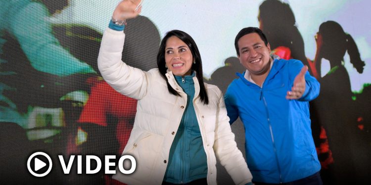 La correísta González y el derechista Noboa definen estrategia para el balotaje