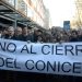 Masiva movilización de científicos, investigadores y trabajadores en defensa del Conicet