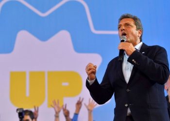 Massa en un acto con la CGT: “Voy a ser el presidente del trabajo y de los trabajadores”