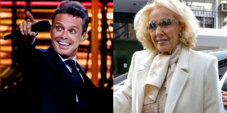 Mirtha Legrand fue a ver a Luis Miguel: “No es un doble”