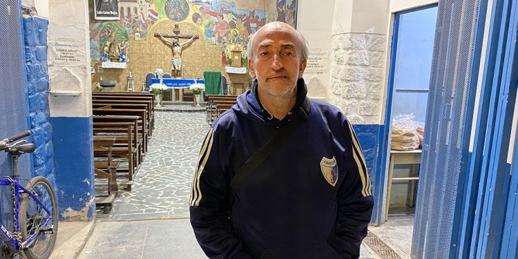 Padre Toto: «Hay mucho de nervio que llega por la tele, por las redes sociales, y el Estado no está presente dando respuestas»