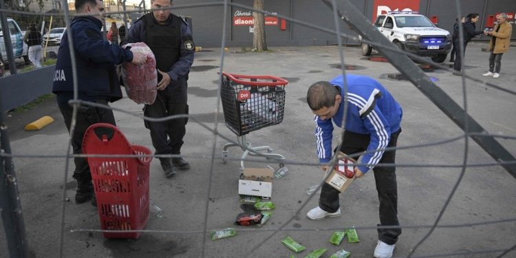 Robos en comercios y supermercados: los saqueadores tenían antecedentes penales
