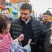 Santoro recorrió el Barrio 31 y llamó a votar “para fortalecer el sistema público”