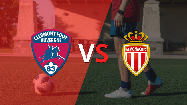 Triunfo de Mónaco ante Clermont Foot