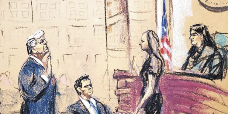 Trump se declaró “no culpable” en el juicio que lo investiga por conspiración