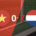 Vietnam cayó ante Países Bajos con dos goles de Esmee Brugts