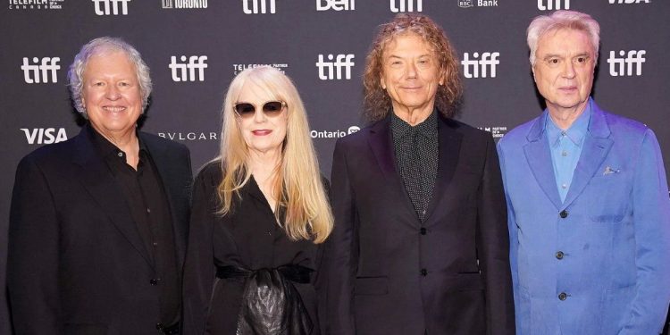 Así fue la reunión de los Talking Heads en el Festival de Toronto