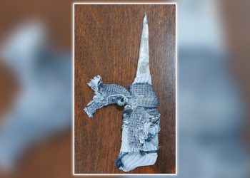 Cómo es el arma que el preso intentó usar para apuñalar a la fiscal en el juicio