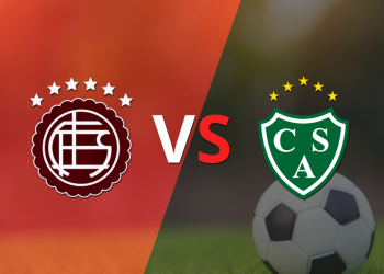 Con un empate en 0, empieza el segundo tiempo entre Lanús y Sarmiento