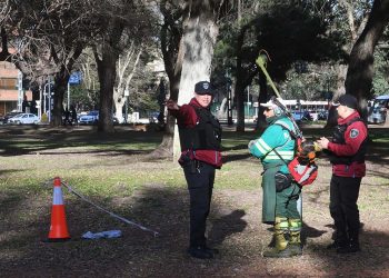 Crimen del ingeniero: una cámara captó al sospechoso en otra plaza de Palermo