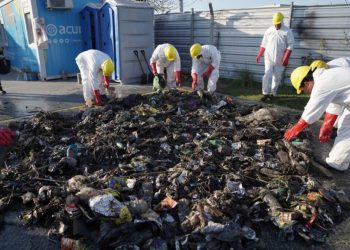 El 90% de los residuos retirados del Riachuelo son plásticos y restos de poda