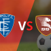 Empoli se concentra para salir del último lugar ante Salernitana