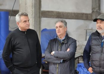 En modo campaña, Agustín Rossi y Jorge Rivas se reunieron con cooperativistas en La Matanza