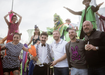 Federico Otermín participó de los festejos por los 162 años de Lomas