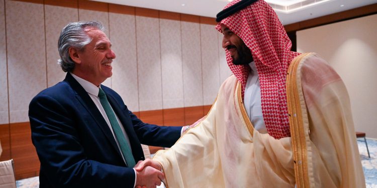 Fernández destacó la posibilidad de concretar acuerdos de energía con Arabia Saudita