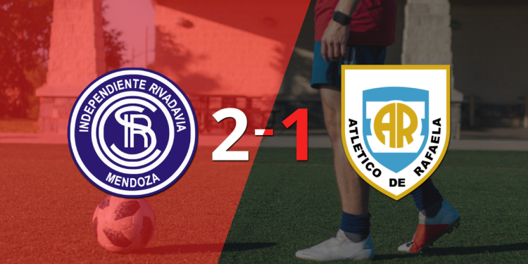 Independiente Mdz. sacó los 3 puntos en casa al vencer 2-1 a Atlético Rafaela