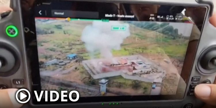 La policía ecuatoriana detonó un dron explosivo en una cárcel de alta seguridad