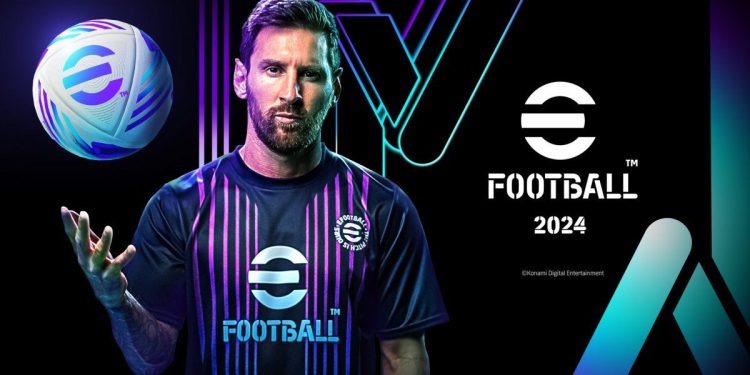 Lionel Messi protagoniza el lanzamiento del videojuego eFootball 2024
