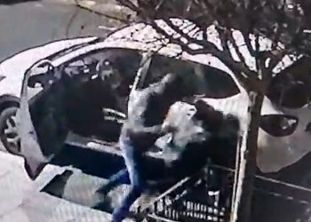 Quiso secuestrar y golpeó ferozmente, pero no robó nada y perdió su celular