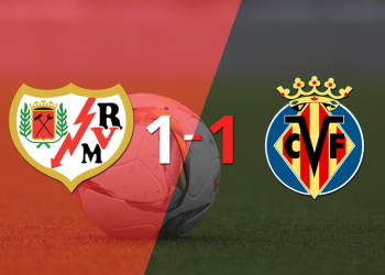 Reparto de puntos en el empate a uno entre Rayo Vallecano y Villarreal