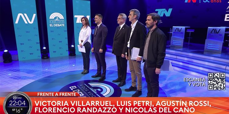 Rossi y Villarruel protagonizaron el debate de los vices con cruces que expusieron dos modelos de país