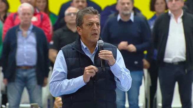 Sergio Massa: “Que se discuta la coparticipación es dejar a algunas provincias a la buena de Dios”