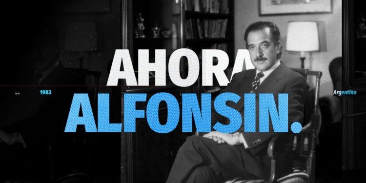 “Ahora Alfonsín”: un documental para conmemorar los 40 años de Democracia en la Argentina