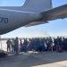 Aterrizó en Roma el tercer vuelo del Hércules con otros 46 argentinos evacuados de Israel