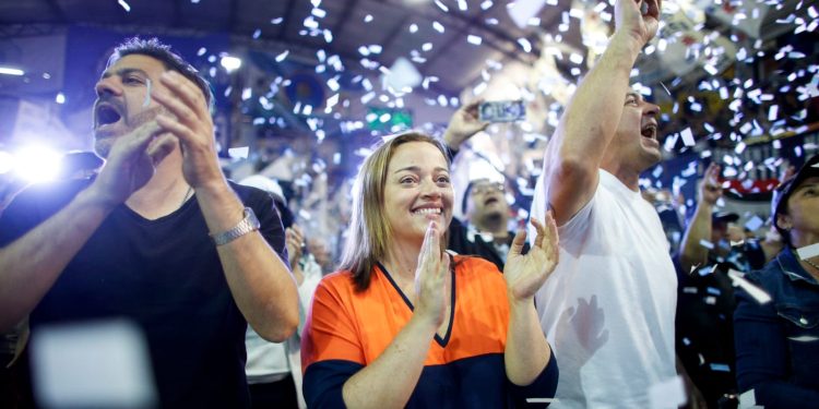 Cecilia Moreau: «las mujeres bonaerenses van a llevar a Sergio y Axel al triunfo»