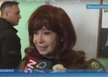 Cristina: «Para mañana espero un país más sensato»