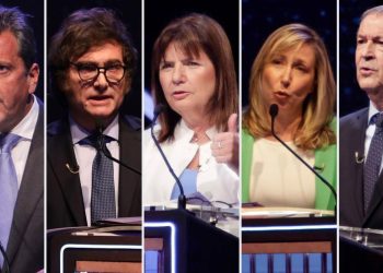 Cruces y fuertes réplicas en el primer debate público entre candidatos presidenciales