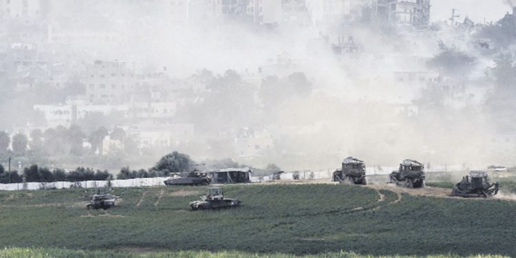 El Ejército de Israel intensifica su ofensiva en la Franja de Gaza